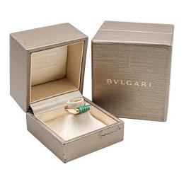 95 - ANILLO BVLGARI CON MALAQUITA