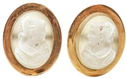 283 - PENDIENTES CAMAFEO DE MEDIADOS S.XX