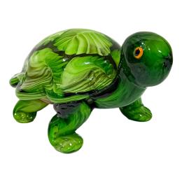336 - FIGURA DE CRISTAL DE MURANO DE FINALES DEL SIGLO XX