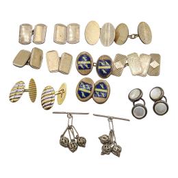 112 - COLECCIÓN DE GEMELOS DE MEDIADOS S.XX