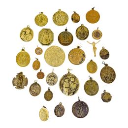 844 - COLECCIÓN DE MEDALLAS DE LOS S.XVIII-XIX