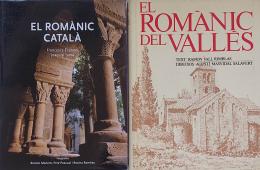 253 - DOS LIBROS SOBRE ARTE ROMÁNICO EN CATALUNYA