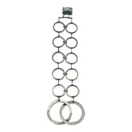 697 - COMPOSICIÓN DE PLATA DEL ÚLTIMO CUARTO DE SIGLO XX