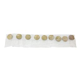 374 - 9 MONEDAS DE 1 PESETA DE FRANCO