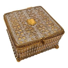 897 - CAJA JOYERO DEL PRIMER TERCIO DEL S.XX