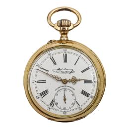 157 - RELOJ DE BOLSILLO PAUL JEANNOT, DE PPS. DEL S.XX
