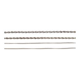 156 - DOS CADENAS DE PLATA