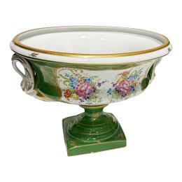 548 - CENTRO DE MESA EN PORCELANA COULEUVRE DE MEDIADOS EL S.XX