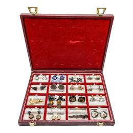 170 - COLECCIÓN DE GEMELOS CON ESTUCHE