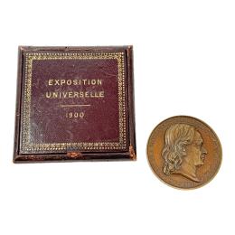 424 - MEDALLA DE  BRONCE FRANCESA DEL S. XIX