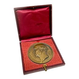 611 - MEDALLA DE BRONCE FRANCESA DEL S. XIX
