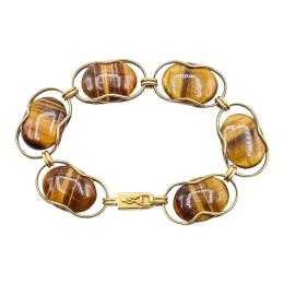 332 - PULSERA CON OJO DE TIGRE
