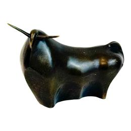 1141 - FIGURA DE TORO DEL ÚLTIMO TERCIO DE SIGLO XX