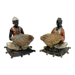 1164 - PAREJA DE FIGURAS MEDIADOS SIGLO XX