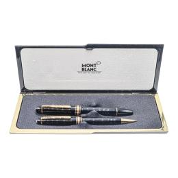 629 - PLUMA ESTILOGRÁFICA Y PORTAMINAS MONTBLANC