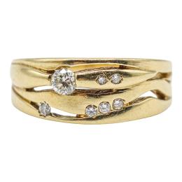 110 - ANILLO CON BRILLANTES