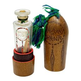 1235 - BOTELLA PERFUMERO MADERAS DE ORIENTE DE 1920