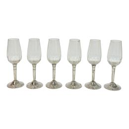 6 - CONJUNTO DE COPAS DE LICOR DEL ÚLTIMO TERCIO DEL S.XX