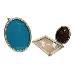 780 - TRES MARCOS DE PLATA DE MEDIADOS DEL SIGLO XX