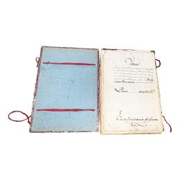 454 - DOCUMENTO NOTARIAL DE COMPRAVENTA DEL SIGLO XIX