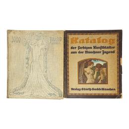 284 - DOS LIBROS ALEMANES EDITADOS EN 1908