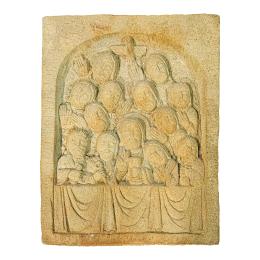 1206 - RELIEVE EN PIEDRA DE LA  SEGUNDA MITAD DEL S.XX