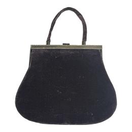 1090 - BOLSO TERCIOPELO DE LOS AÑOS 40 