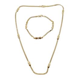 210 - COLLAR Y PULSERA CON CIRCONITAS