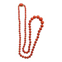 202 - COLLAR ITALIANO DE CORAL