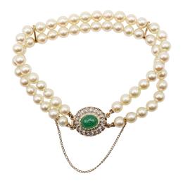 344 - PULSERA DE PERLAS, AÑOS 70