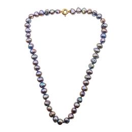 93 - COLLAR PERLAS GRISES