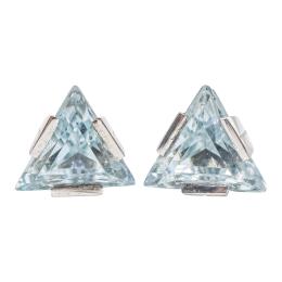 288 - PENDIENTES CON ESPINELAS AZULES