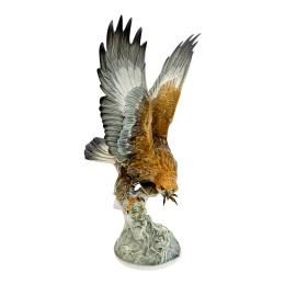 705 - FIGURA DE PORCELANA ALEMANA DEL ÚLTIMO TERCIO S. XX