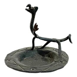 1364 - PEQUEÑO CENTRO DE MESA EN HIERRO DEL PRIMER TERCIO DEL S.XX