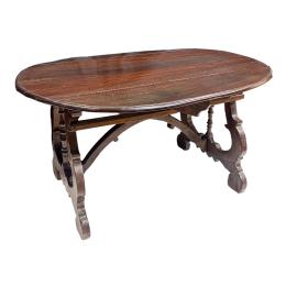 535 - MESA CON ALAS CATALANA DE PRINCIPIOS DEL SIGLO XIX