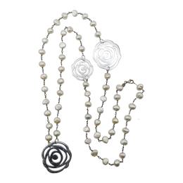 289 - COLLAR LARGO DE PERLAS TOUS