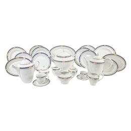 123 - VAJILLA EN PORCELANA DE BAVARIA PARA 12 SERVIOS 