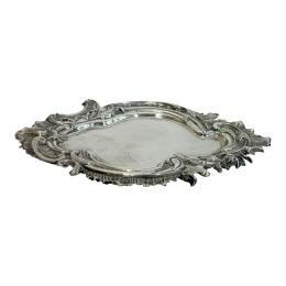 963 - CENTRITO DE MESA EN PLATA DE FINALES DEL S.XIX