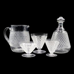 29 - CONJUNTO DE CRISTALERÍA DE BACCARAT DE LOS AÑOS 30