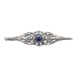 72 - BROCHE ALFILER DE MEDIADOS S.XX
