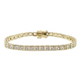 269 - PULSERA RIVIERE CON CIRCONITAS