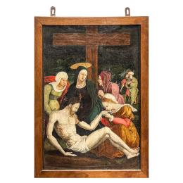 27 - RETABLO CATALANO-ARAGONES CIRCA 1500