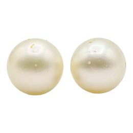 155 - PENDIENTES DORMILONAS CON PERLAS AUSTRALIANAS