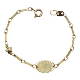 252 - PULSERA CON CHAPA 