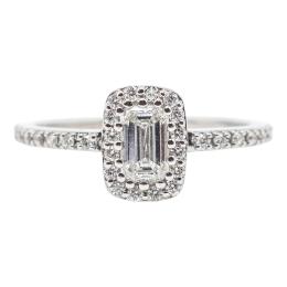 53 - ANILLO ROSETÓN CON DIAMANTES