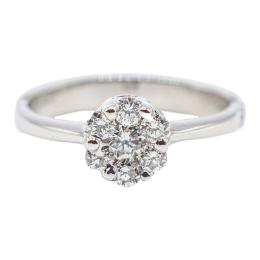51 - ANILLO ROSETÓN CON BRILLANTES