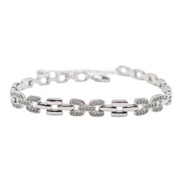 357 - PULSERA DE PLATA CON CIRCONITAS