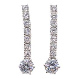 305 - PENDIENTES LARGOS CON CIRCONITAS