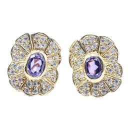 330 - PENDIENTES ROSETONES