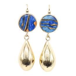 317 - PENDIENTES LARGOS DE PLATA